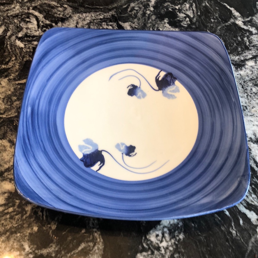 Vintage pier 1 imports Poppies platter
